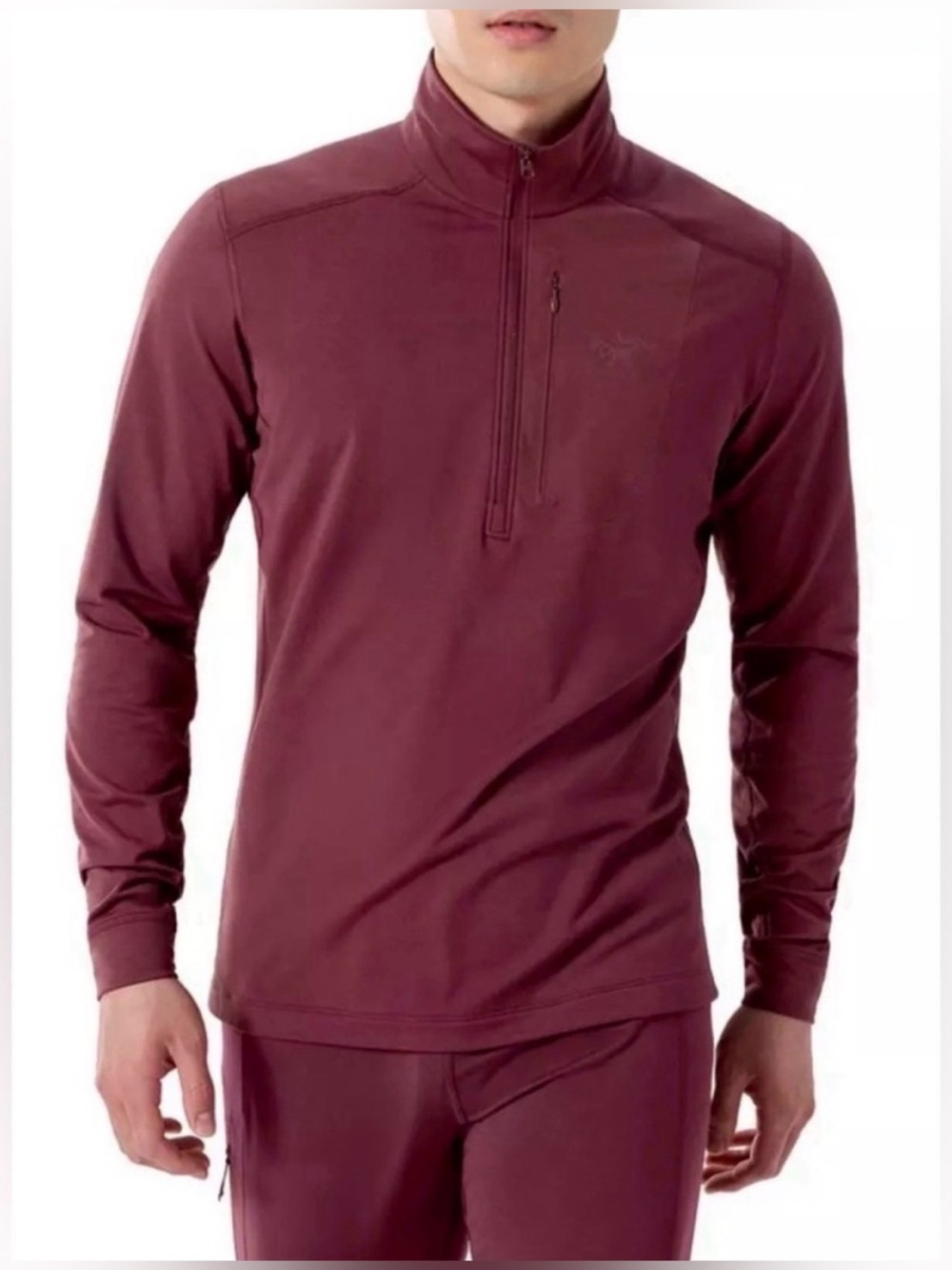 Arcteryx Rho LT Zip Neck Pullover Base Layer Mars Men’s Size XL Brand New
